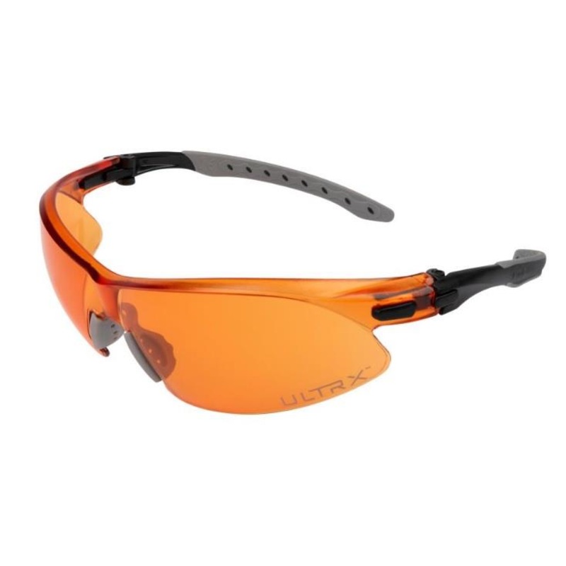 ULTRX Keen Safety Glasses, Amber