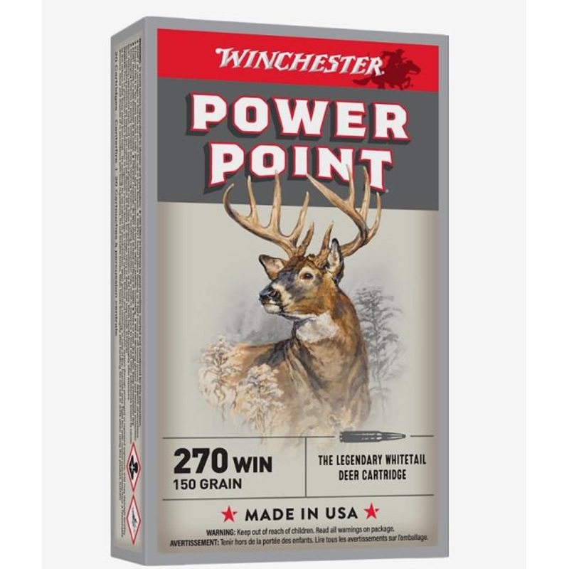 Winchester Super X 270 Win, 150 Grain – 20 Rounds
