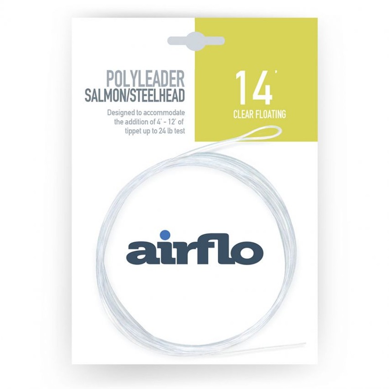 Airflo Polyleader 14′ Salmon|Clear Intermediate 1.5 ips