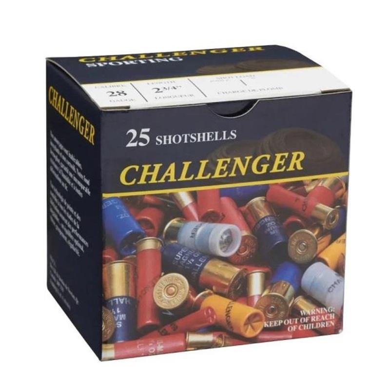 Challenger Game Load 28 Gauge 2-3/4” , 3/4OZ #6 Shot