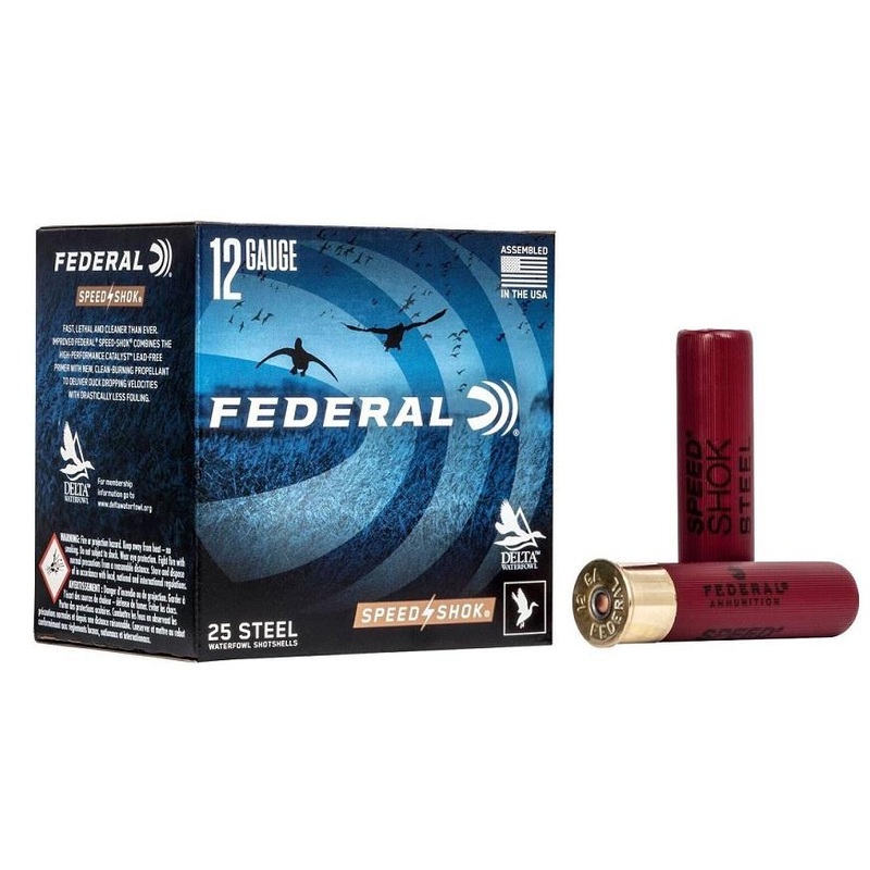 Federal Ammo 12Ga Speed Shok 3-1/2 #2 – 25 Shotshells