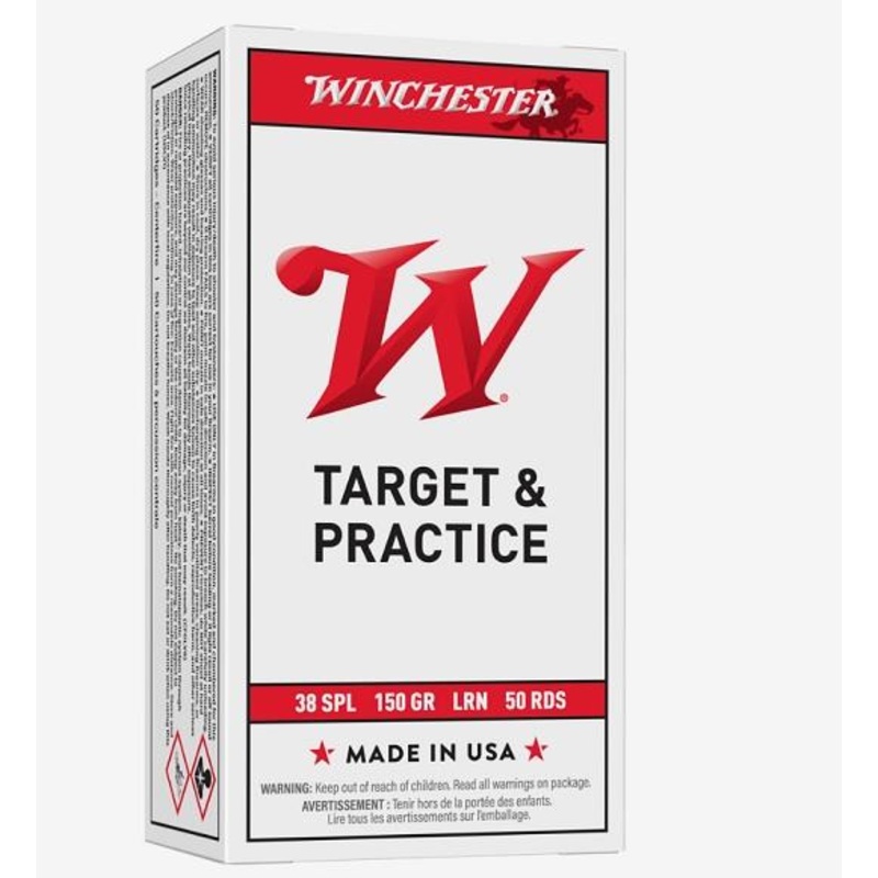 Target & Practice 38 Special, 150 Grain – 50 Rounds