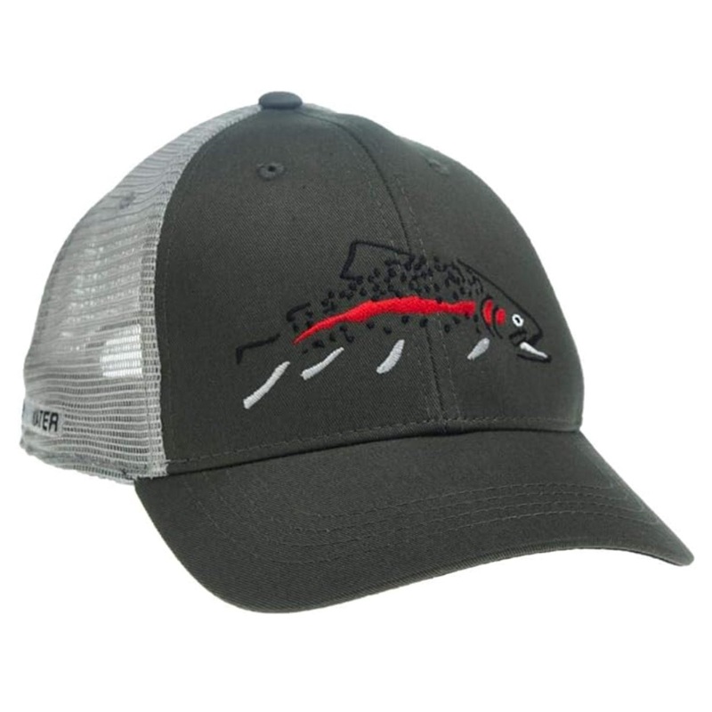 Minimalist Rainbow Hat|Green/Lt. Gray