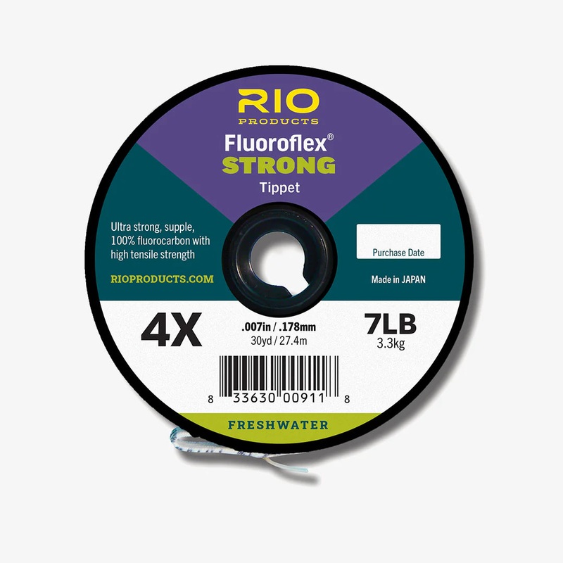 Rio Fluoroflex Strong Tippet|0X|1X|2X|3X|4X|4.5X|5X|6X