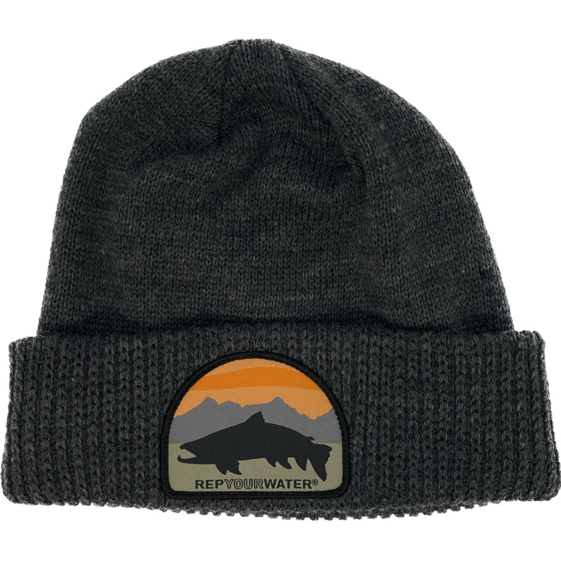 Backcountry Trout Knit Hat|Gray