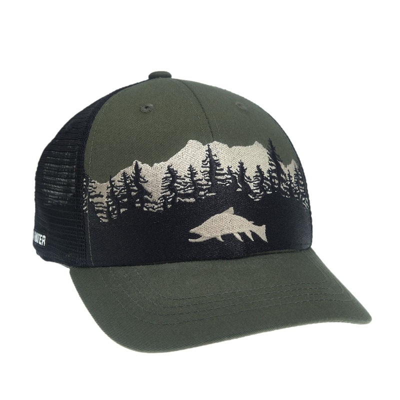 Dark Water Hat|Green/Black
