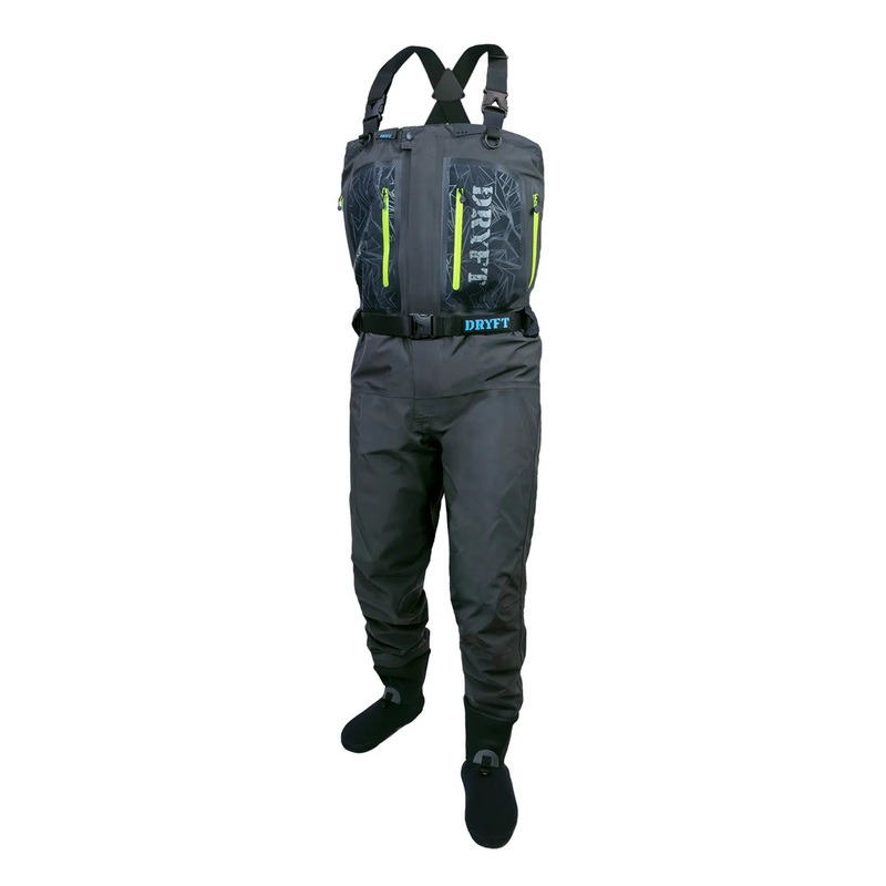 Dryft Primo Zip GD Wader|S|M|ML|LS|L|LL|XLS|XL|2XLS|2XL|3XLS|3XL