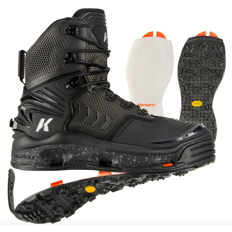 Korkers River Ops Boot|Felt/Vibram|14