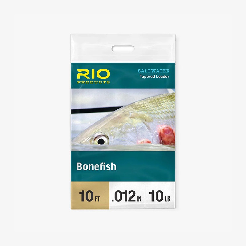 Rio Bonefish Leader|3 Pack|10′ 8 lb.|10′ 10 lb.|10′ 12 lb.