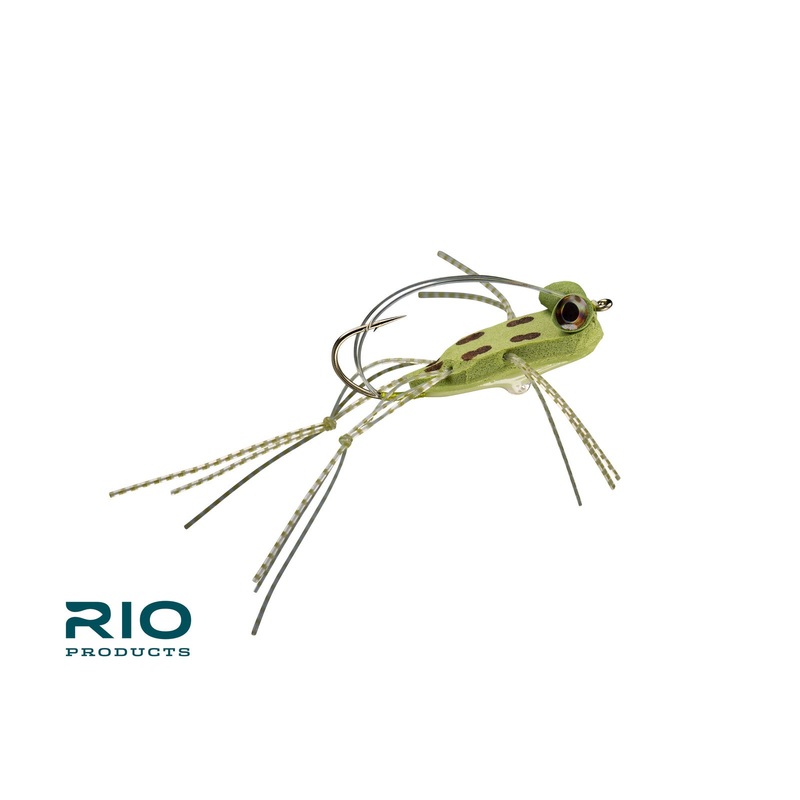 Rio’s Foam Slice Frog|2/0|Olive