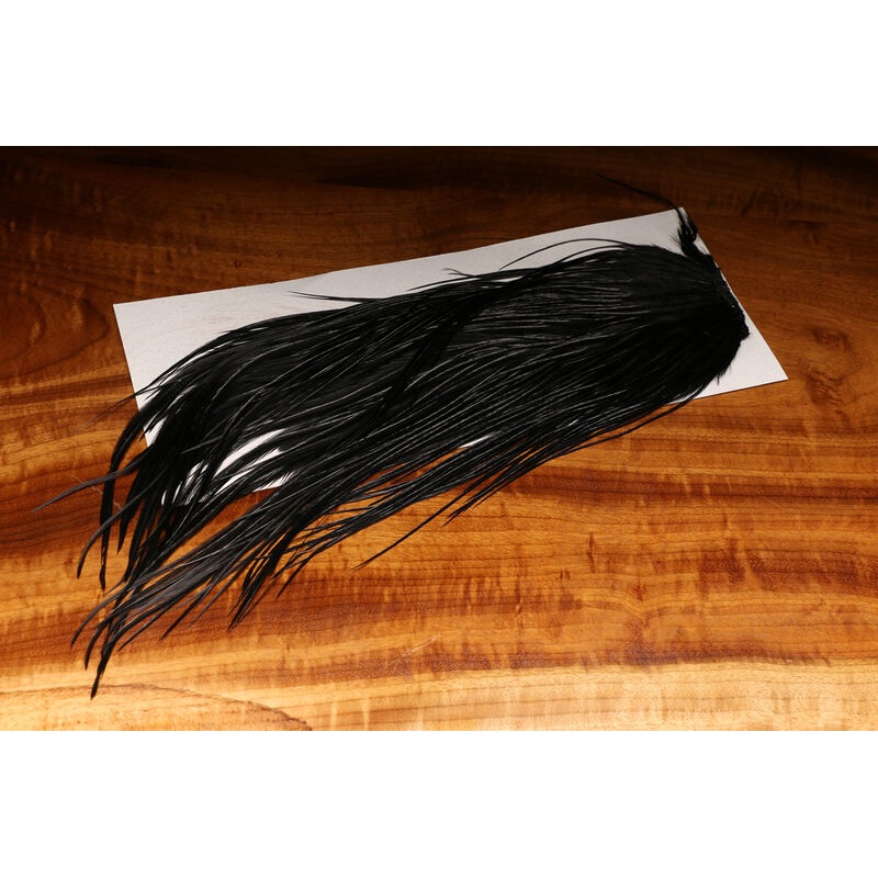 Dyed Over White Saddle|Black