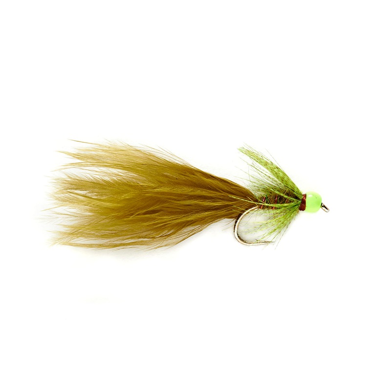 Hot Head Damsel Chartreuse Bead
