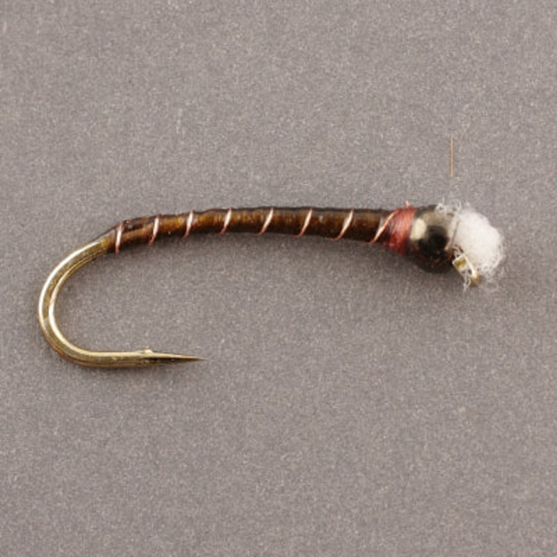 TW BB UT Brown Olive Chironomid Copper Rib