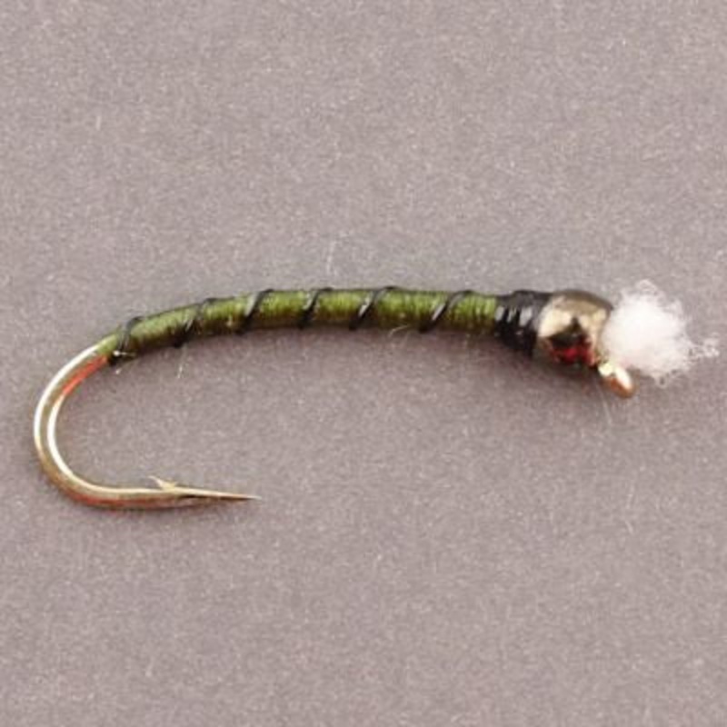 TW BB UT Chironomid Olive/Green Black Wire