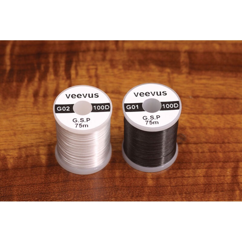 Veevus 100 Denier GSP Thread|Black|White