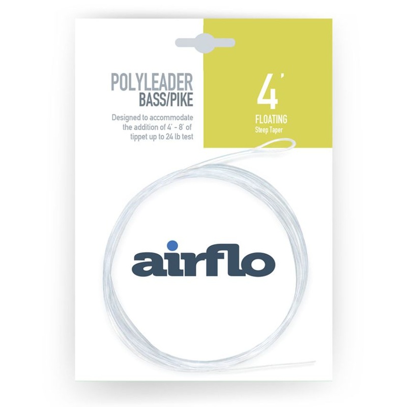 Airflo Poly Leader 4′ Bass/Pike