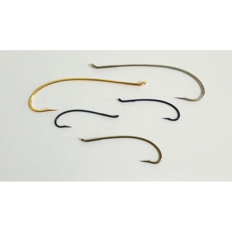 Alec Jackson Spey Hook|1.5|3|Black|Gold|Nickel