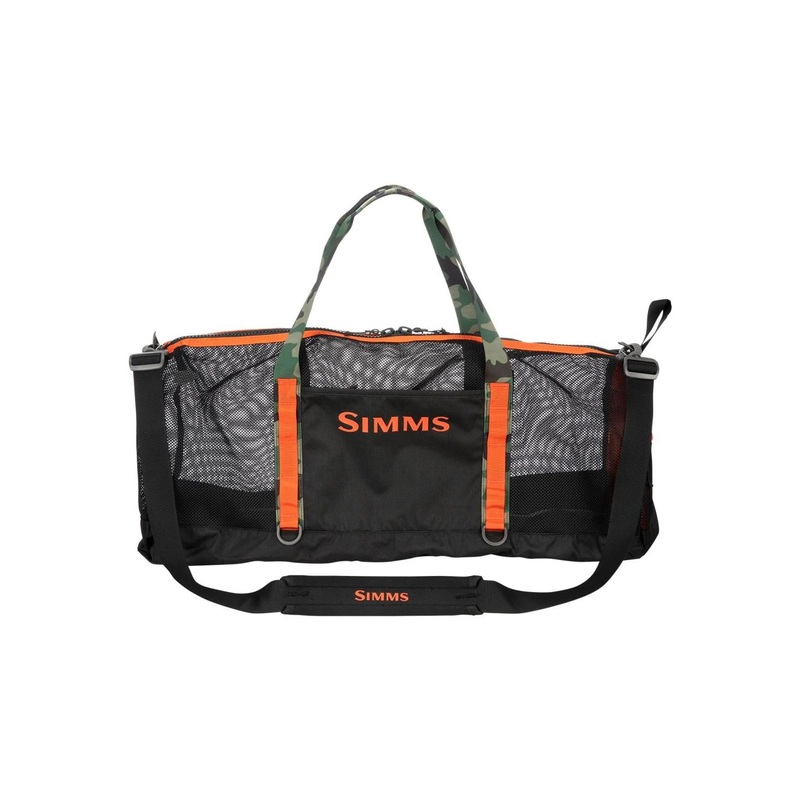 Challenger Mesh Duffel-60L: Black