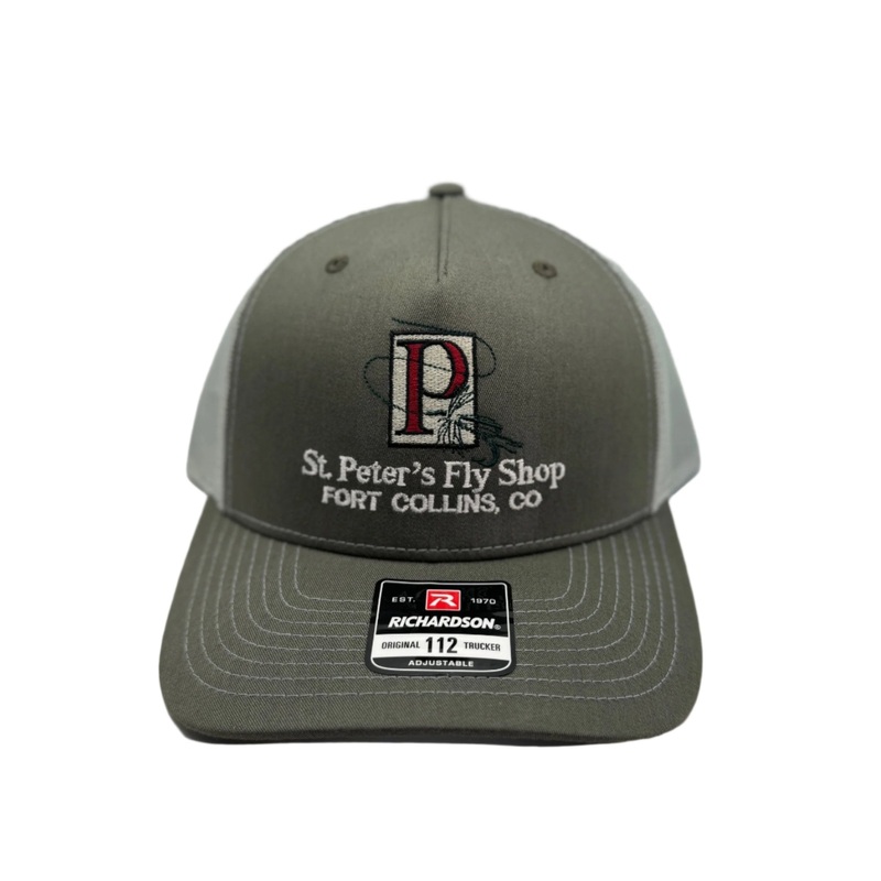 Richardson Sports St. Peter’s Classic Logo Trucker Hat Beetle/Quarry