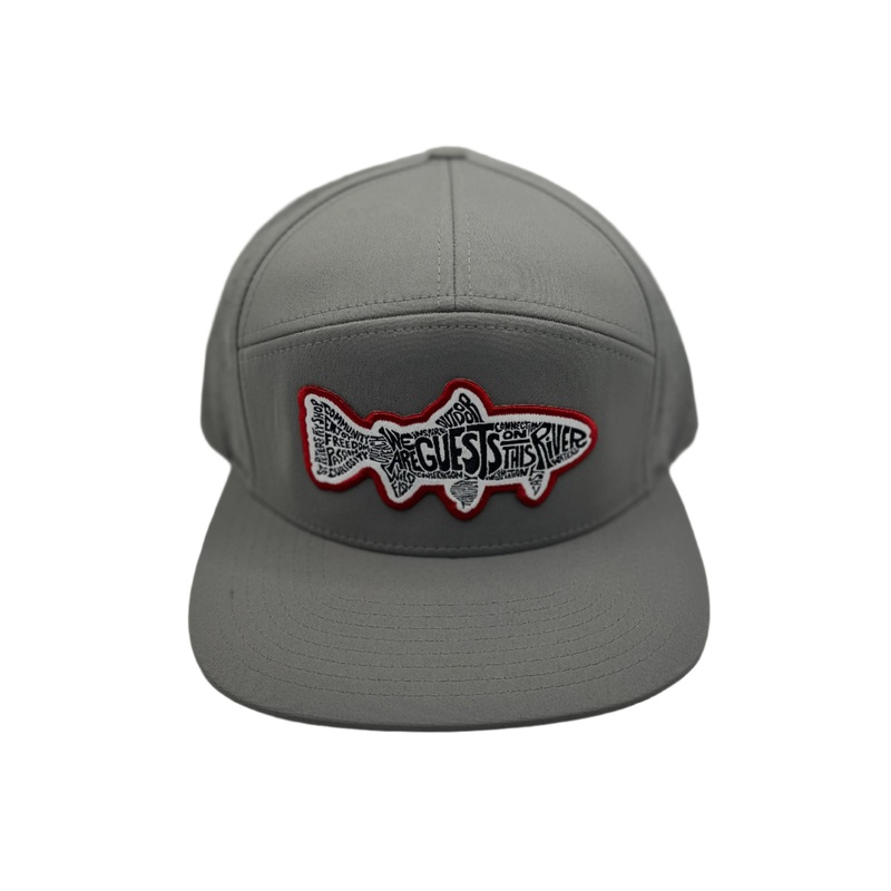 Richardson Sports St. Peter’s Manifesto Patch Red Outline Performance Hat Grey One Size