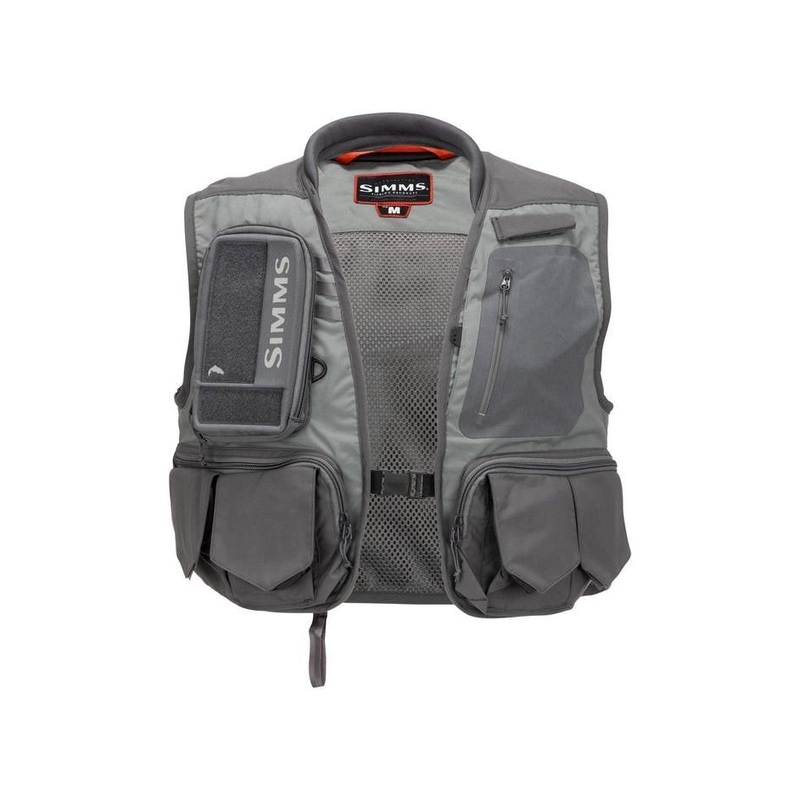 Simms Freestone Vest: Pewter|Pewter|M|L|XL