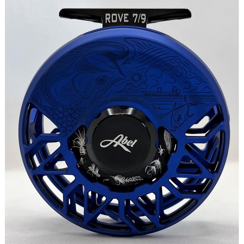Abel Rove 7/9: Satin Blue III-Basic Black- Larko-Ebony