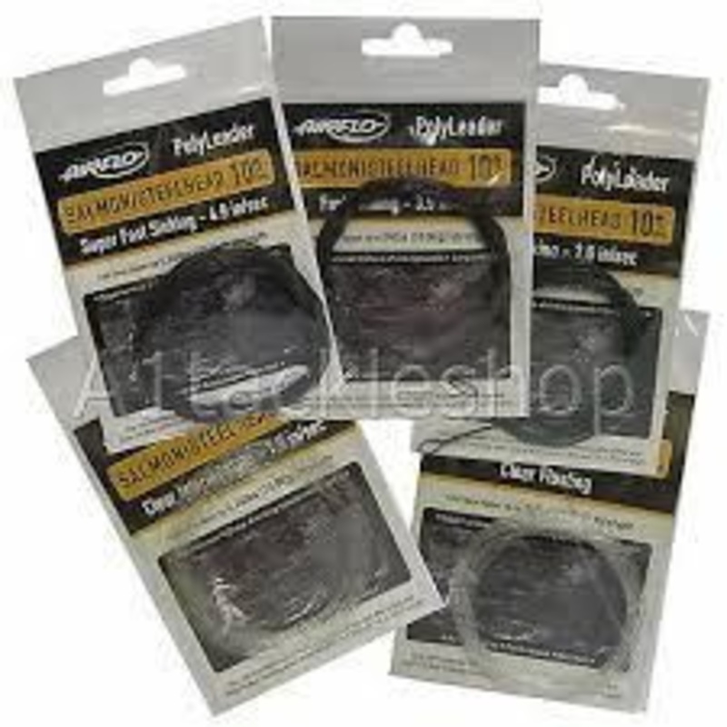 Airflo Polyleader 10Ft|Clear/Floating|Clear/Inter.|Fast Sink|Super Fast|Clear/Hov|10Ft