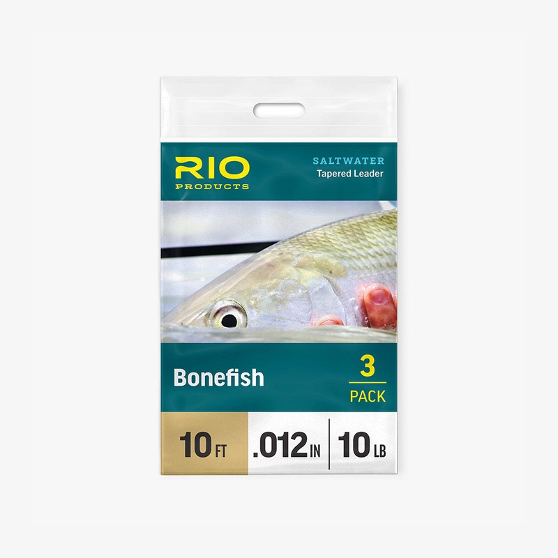 Rio Bonefish Leader 3PK|10′ 10lbs. 3pk|10′ 12lbs. 3pk