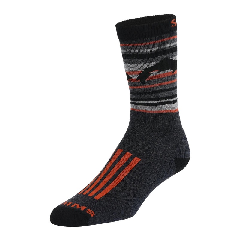 Simms Men’s Daily Sock: Carbon