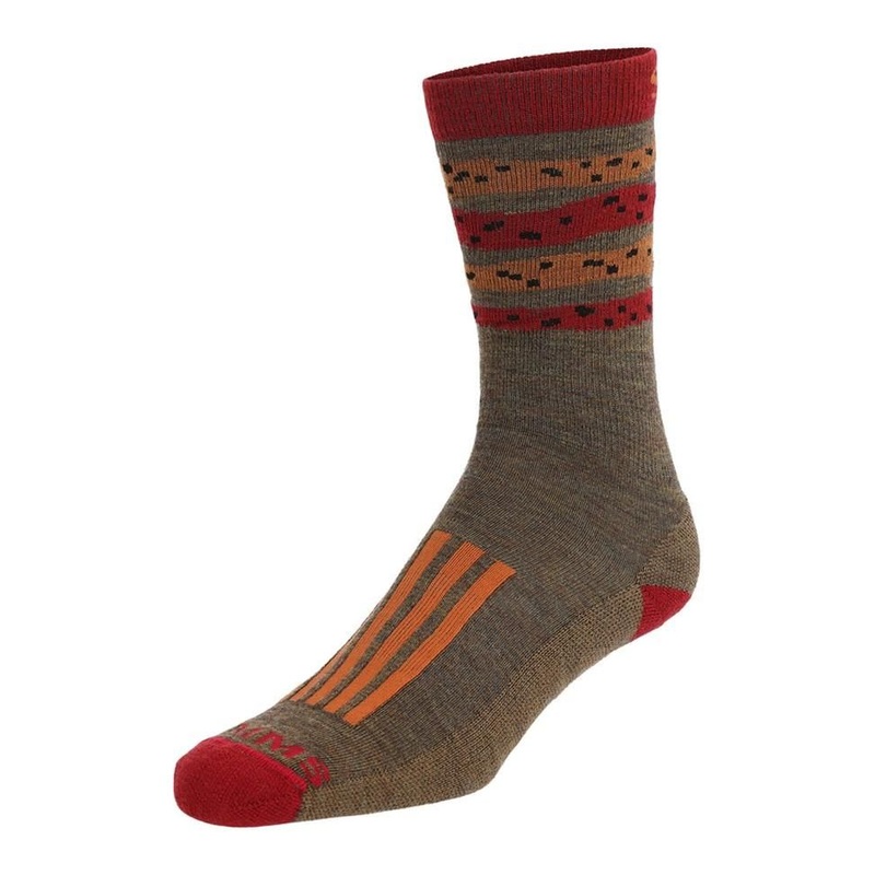 Simms Men’s Daily Sock: Cutty Red
