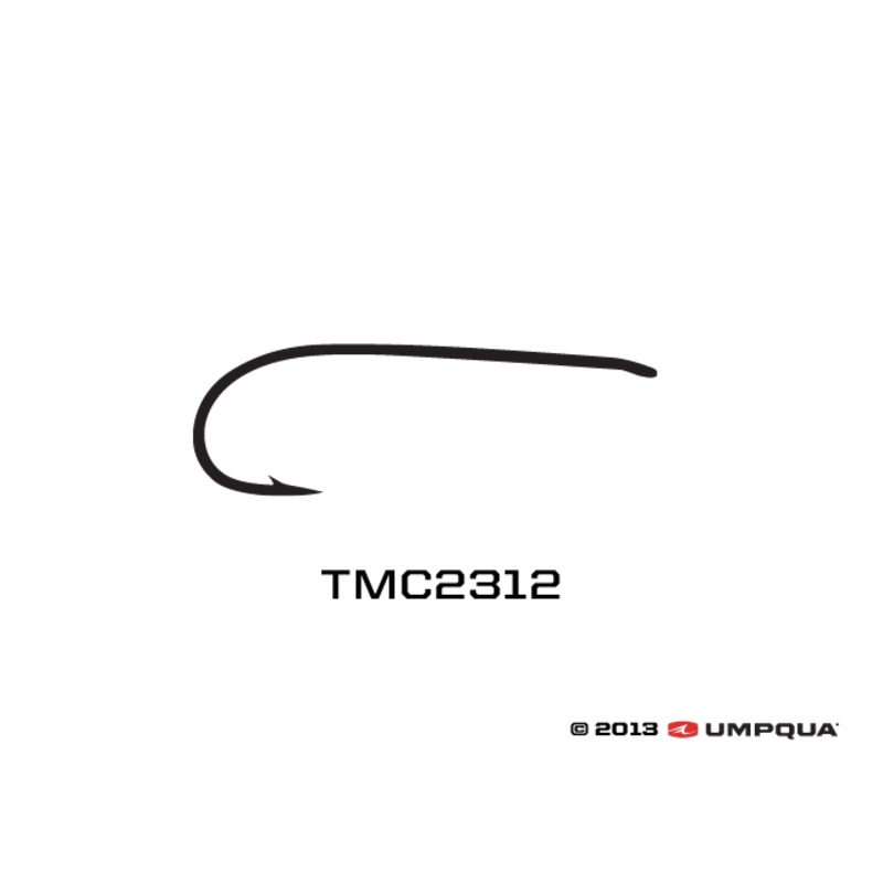 Tiemco TMC 2312 Hooks|Bronze||6 (25pk)||8 (25pk)||10 (25pk)||12 (25pk)||14 (25pk)||16 (25pk)