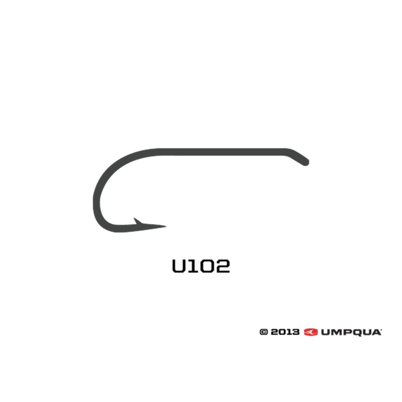 Umpqua U-Series U102 Hooks|Bronze||10 (50pk)||12 (50pk)||14 (50pk)||16 (50pk)||18 (50pk)||20 (50pk)