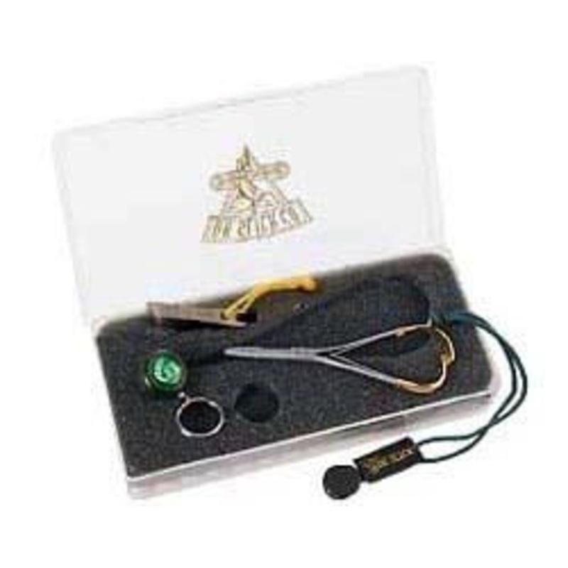 Dr. Slick Mitten Clamp, Nipper, Zinger Set: Gold