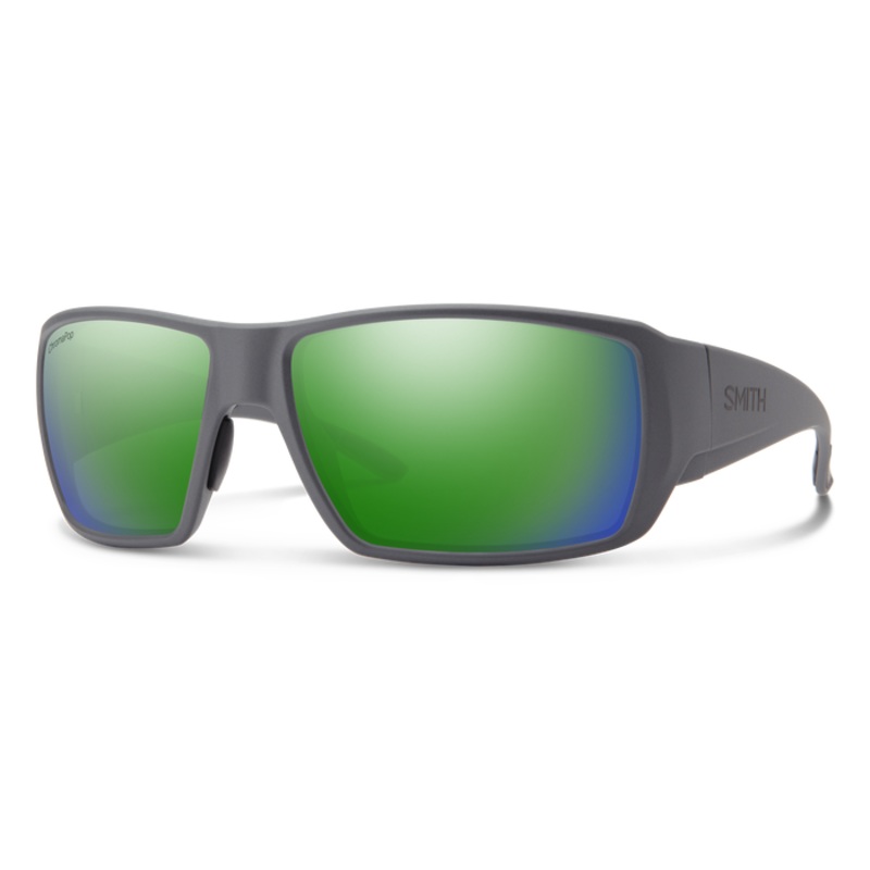Smith Optics Guide’s Choice XL: Matte Cement Frame / ChromaPop Polarized Green Mirror Glass / Xlarge