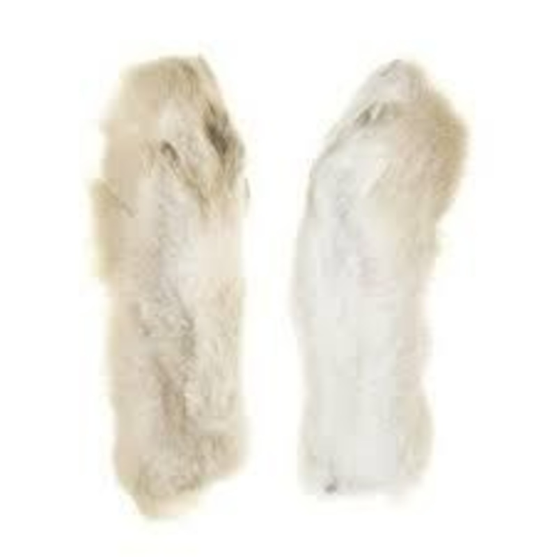 Hare’s Feet:Natural White
