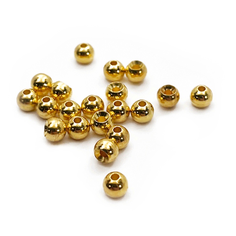 MFC Tungsten Beads – Gold|Gold|1/16″(1.5mm)|5/64″(2.0mm)|3/32″(2.4mm)|7/64″(2.8mm)|1/8″(3.3mm)|5/32″(3.8mm)|3/16″(4.6mm)