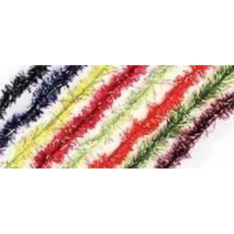 Pearl Chenille:Small|Purple|Brown|Pearl|Orange|Red|Chartreuse|Peacock|Black|Small