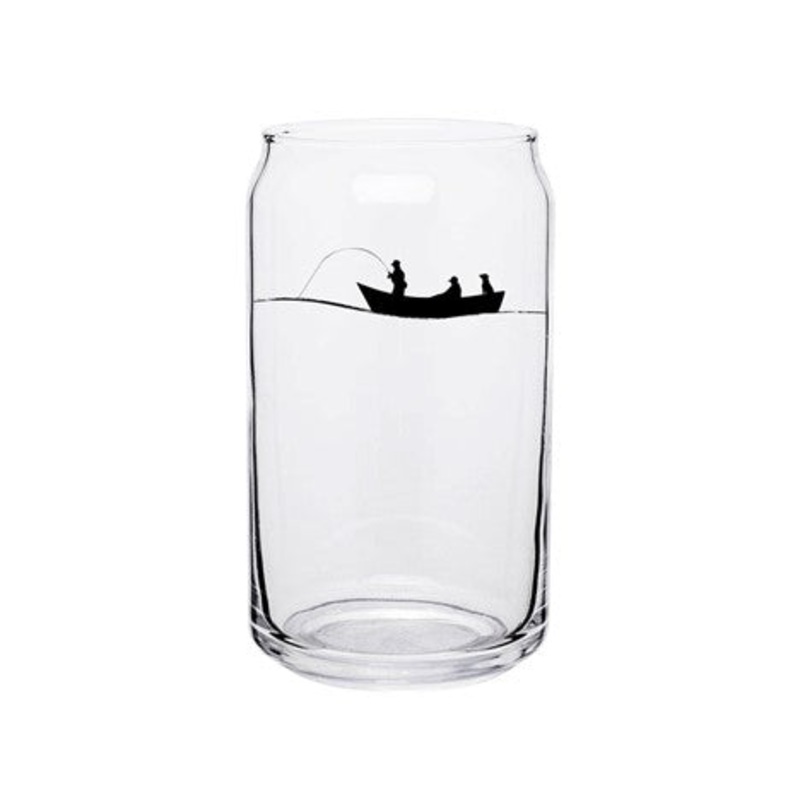 Rep Your Water Drifter Beer Can Glass