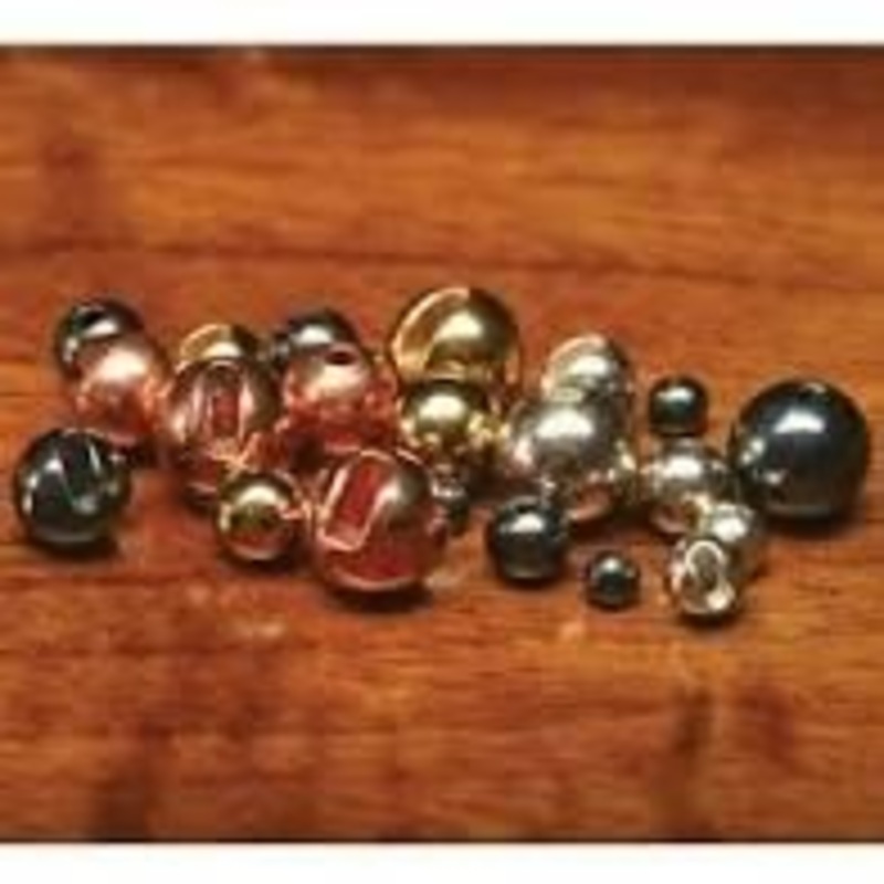 Slotted Tungsten Beads Copper (20 Pack)