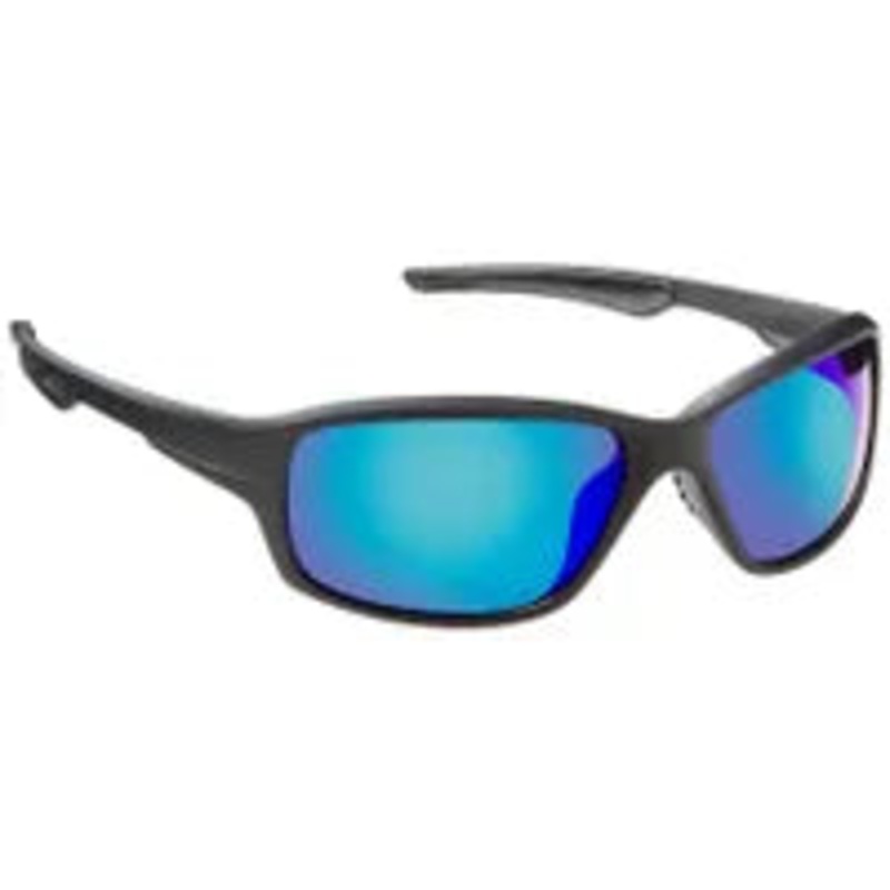 Fisherman Eyewear Bluegill – Kids – Blue Frame / Gray Lens / Blue Mirror – Small