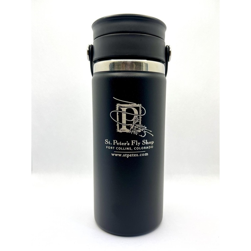 Hydroflask 16oz w/ Flex Sip Lid Black SPFS Classic P Logo
