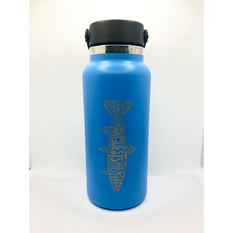 Hydroflask 32oz. Wide Mouth Pacific Manifesto Logo