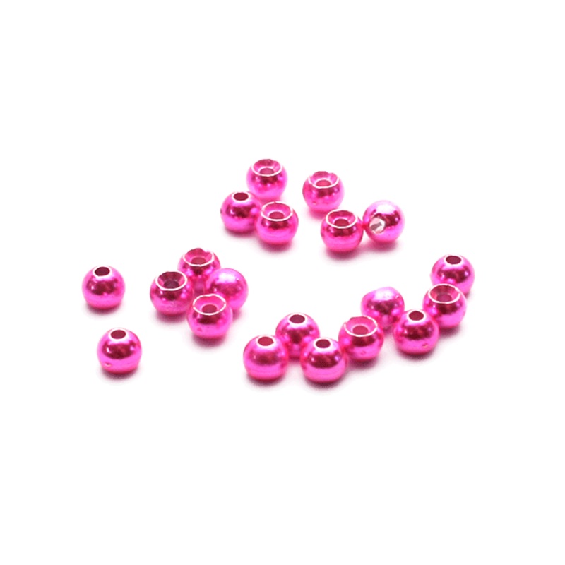 MFC Tungsten Lucent Beads – Hot Pink