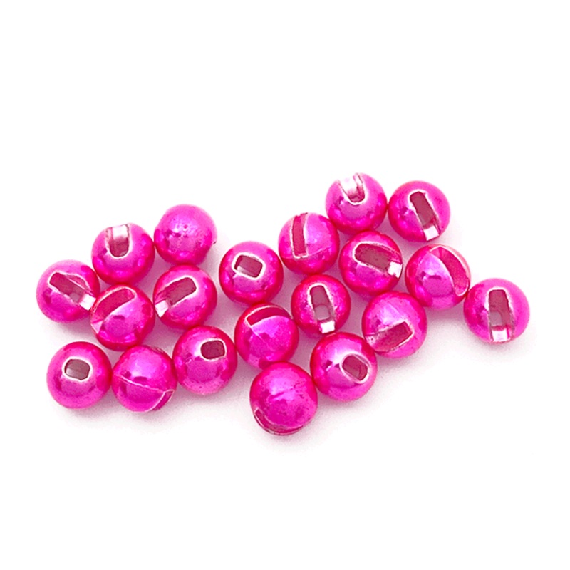 MFC Tungsten Lucent Jig Beads – Hot Pink