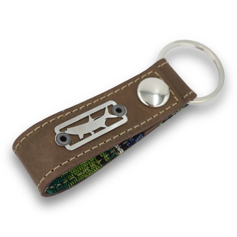 Sightline Brown Key Fob: Tarpon