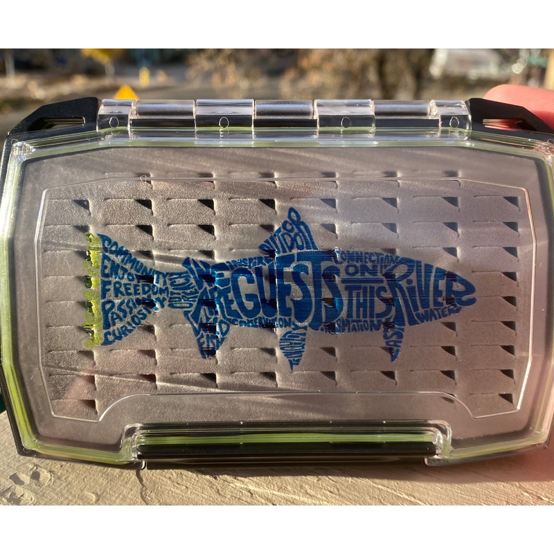 St. Peter’s Double Sided Waterproof Fly Box – Manifesto Logo