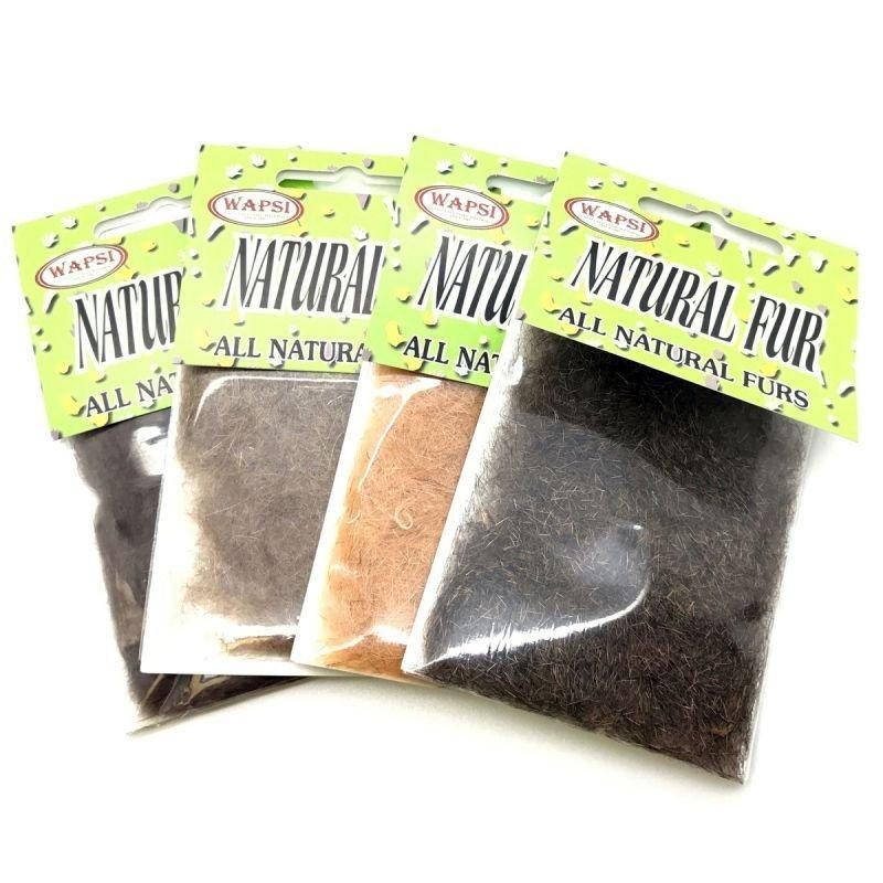 Beaver Dubbing|Olive|Natural|Tan|Brown|Black|One Size