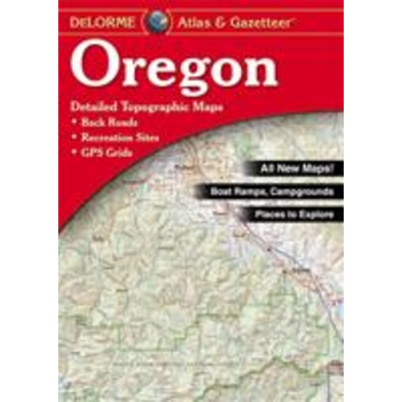 Delorme Gazeteer Oregon