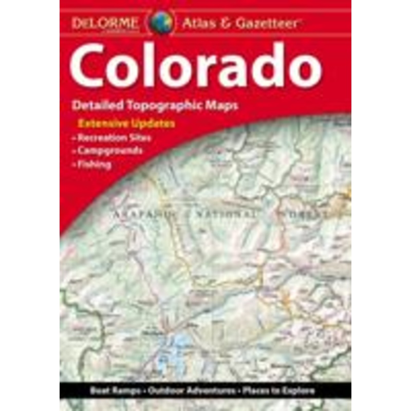 Delorme Gazetteer Colorado Updated 2019