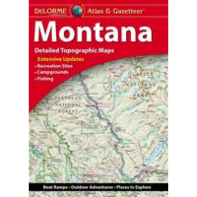 Delorme Gazetteer Montana